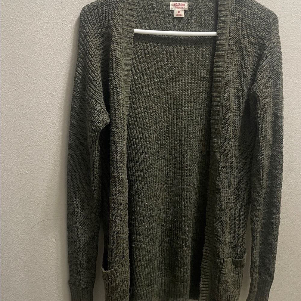 Mossimo Supply Co. Forest Green Cardigan